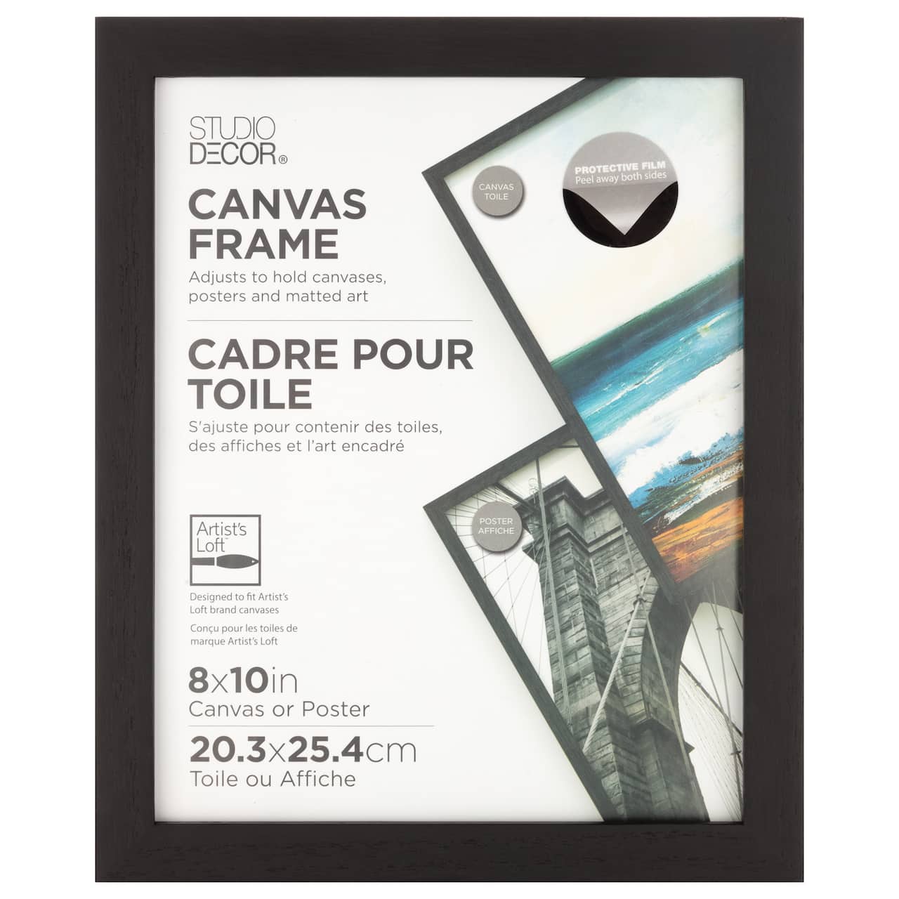 Black Canvas Frame by Studio Décor®